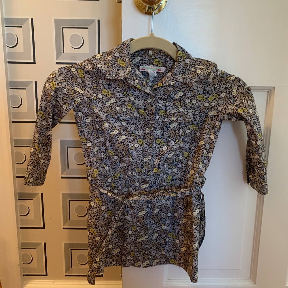 Bonpoint belted dress 3